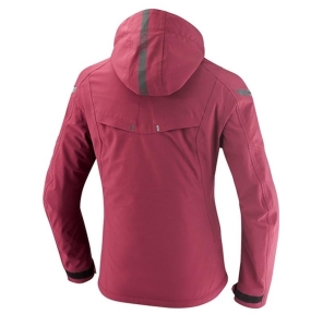 Geaca (jacheta) motociclete femei Touring/Adventure/Urban Ixon All season model Burning LS culoare: burgundy (visiniu) (geaca laminata; waterproof si pe exterior) - Burgundy (visiniu) , M