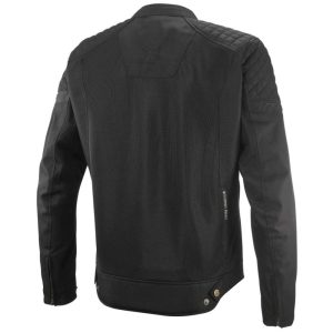 Geaca (jacheta) motociclete barbati Urban/Heritage Ixon vara model Ozcan MS culoare: negru - tip croi: Fit - Negru , 3XL