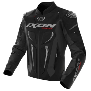 Geaca (jacheta) motociclete barbati textil Roadster Ixon All Season/iarna model Cortex WP MS culoare: negru/gri - Negru/gri , 2XL
