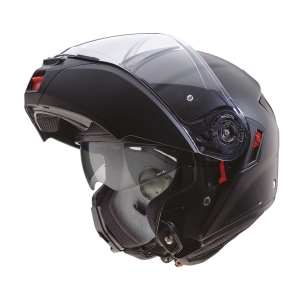 Casca modulabila (flip-up) Caberg model Levo X 17 negru mat Pinlock ready - lentila Pinlock inclusa (fibra de sticla) - Negru mat , XL (61/62cm)