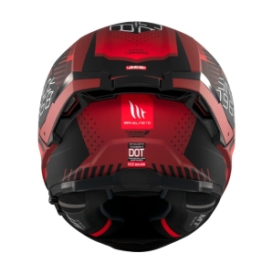 Casca integrala MT Thunder 4 SV Luminence D5 rosu mat (ochelari soare integrati) - tip viziera: MT-V-28B - Rosu mat , XL (61/62cm)