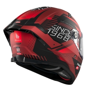 Casca integrala MT Thunder 4 SV Luminence D5 rosu mat (ochelari soare integrati) - tip viziera: MT-V-28B - Rosu mat , XS (53/54cm)