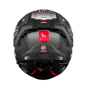 Casca integrala MT Thunder 4 SV Luminence D1 negru/gri mat (ochelari soare integrati) - tip viziera: MT-V-28B - Negru/gri mat , M (57/58cm)