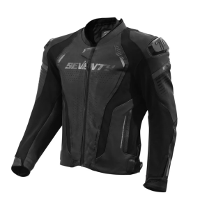 Geaca (jacheta) motociclete barbati Racing Seventy all season/iarna model SD-JL24 Spoiler culoare: negru - Negru , 2XL