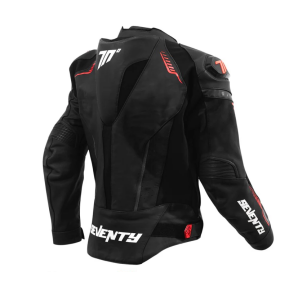 Geaca (jacheta) motociclete barbati Racing Seventy all season/iarna model SD-JL24 Spoiler culoare: negru/rosu - Negru/rosu , M