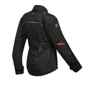 Geaca (jacheta) motociclete barbati ADV/Touring Seventy all season/iarna model SD-JT67 Tanami culoare: negru/rosu - Negru/rosu , 4XL