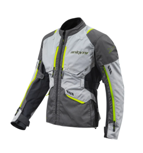 Geaca (jacheta) motociclete barbati ADV/Touring Seventy all season/iarna model SD-JT67 Tanami culoare: negru/gri/galben fluor - Negru/gri/galben fluor , 2XL