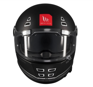 Casca integrala MT Jarama SV B2 negru mat - model Retro - Cafe Racer (ochelari soare integrati) - tip viziera: MT-V-32 - Negru mat , XL (61/62cm)