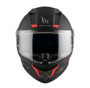 Casca integrala MT Stinger 2 A1 negru mat - tip viziera: MT-V-28B - punctaj maxim SHARP Test – 5 stele - Negru mat , XXS (51/52cm)