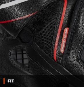 Manusi barbati Racing/Naked vara Seventy model SD-N30 Mugello culoare: negru/rosu - degete tactile - Negru/rosu , L (9 cm)