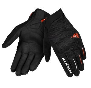 Manusi barbati Urban vara Seventy model SD-C40 Asphalt culoare: negru/rosu - degete tactile - Negru/rosu , L (9 cm)