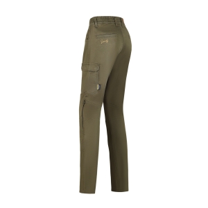Pantaloni moto femei Urban Seventy vara model SD-PC26 Teide Cargo culoare: forest green - Green forest , S