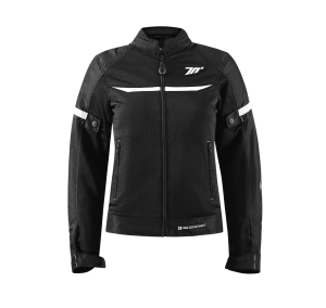 Geaca (jacheta) femei Racing vara Seventy model SD-JR30.2 Mojave culoare: negru/alb - Negru/alb , M