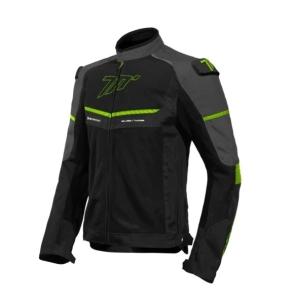 Geaca (jacheta) barbati Racing vara Seventy model SD-JR60 Thunder culoare: negru/gri/galben fluor - Negru/gri/galben fluor , L