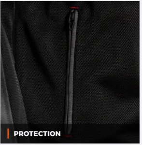 Geaca (jacheta) barbati Racing vara Seventy model SD-JR30.1 Mojave culoare: negru/rosu - Negru/rosu , XL