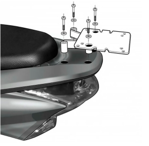 Portbagaj metalic spate Honda PCX 125 A ABS (19-21) - PCX 125 WW EX2 (10-16) - PCX 150 WW (12-18) 4T LC 125-150cc - (culoare: negru)