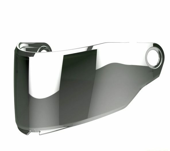 Viziera argintie (tip oglinda) casca flip-up (modulabila) MT Atom 2 SV – pinlock ready (tip MT-V-35 - DKS512)