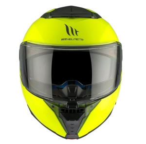 Casca modulabila MT Atom 2 SV A3 galben fluor lucios (ochelari soare integrati) Pinlock Ready - tip viziera: MT-V-35 - Galben fluor lucios , XXL (63/64cm)