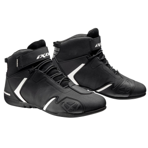 Ghete moto Roadster barbati All Season Ixon model Gambler WP MS culoare: negru/alb (100% waterproof) - Negru/alb , 39
