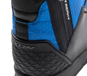 Ghete moto Urban barbati All Season Ixon model Freaky WP MS culoare: negru/albastru/galben (100% waterproof) - Negru/albastru/galben , 41