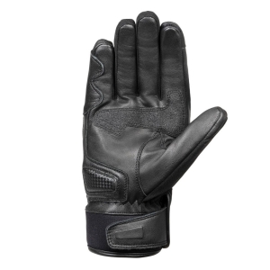 Manusi barbati Roadster Mid-season textil/piele Ixon model MS Rage MS culoare: negru – degete tactile - waterproof - Negru , M (8/9)