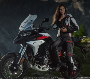 Geaca (jacheta) motociclete femei Touring/Adventure Ixon All season model Midgard LS culoare: negru - Negru , XL