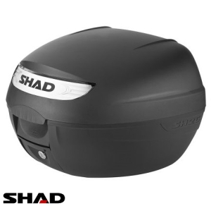 Cutie portbagaj (topcase) Shad model SH26 culoare: negru (volum: 26 litri) – include placa de montaj
