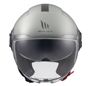 Casca MT Viale SV S A12 gri lucios (ochelari soare integrati) (open face) - omologare noua ECE 22.06 - Gri lucios , XS (53/54cm)