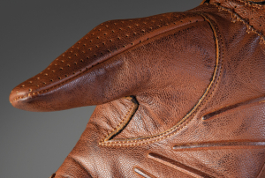 Manusi femei Urban/heritage vara piele Ixon model RS Nizo Air LS culoare: camel (maro) - degete tactile - Camel (maro) , L (9/10)