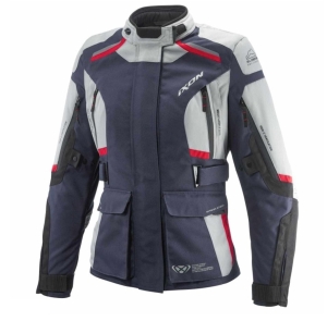 Geaca (jacheta) motociclete femei Touring/Adventure Ixon All season model Midgard LS culoare: gri/navy/negru - Gri/navy/negru , S