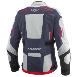Geaca (jacheta) motociclete femei Touring/Adventure Ixon All season model Midgard LS culoare: gri/navy/negru - Gri/navy/negru , L