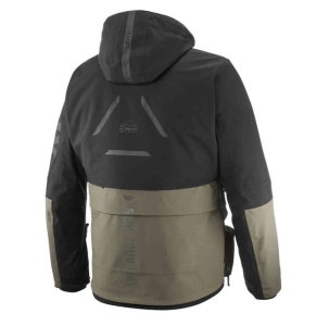Geaca (jacheta) motociclete barbati Touring/Adventure Ixon All season model Etna MS culoare: khaki/negru - concept modular (geaca laminata; waterproof si pe exterior) - Khaki/negru , XL