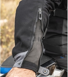 Geaca (jacheta) motociclete barbati Touring/Adventure Ixon All season model Ragnar MS culoare: negru/antracit - Negru/antracit , 4XL