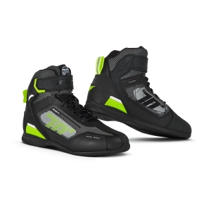 Ghete (cizme) moto Racing Unisex Seventy model SD-BR2 Veloce culoare: negru/galben fluor - Negru/galben fluor , 43