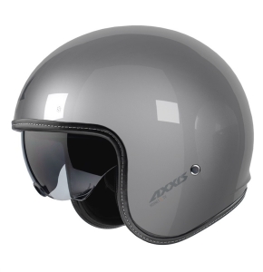 Casca Axxis model Hornet S SV A2 gri lucios (ochelari soare integrati) - omologare noua ECE 22.06 - Gri lucios , S (55/56cm)