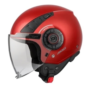 Casca Axxis model Metro S A5 rosu mat (open face) - omologare noua ECE 22.06 - tip viziera: MT-V-26B - Rosu mat , S (55/56cm)