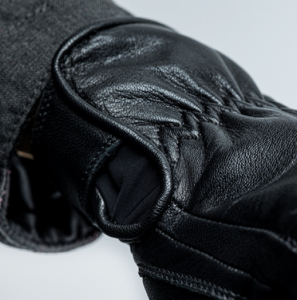 Manusi femei Urban/heritage vara piele Ixon model RS Nizo LS culoare: negru - degete tactile - Negru , XL (10/11)