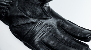 Manusi femei Urban/heritage vara piele Ixon model RS Nizo LS culoare: negru - degete tactile - Negru , L (9/10)