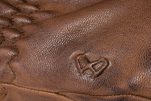 Manusi barbati Urban/heritage vara piele Ixon model RS Nizo MS culoare: camel (maro) - degete tactile - Camel (maro) , L (9/10)