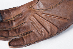 Manusi barbati Urban/heritage vara piele Ixon model RS Nizo MS culoare: camel (maro) - degete tactile - Camel (maro) , 3XL (13/14)