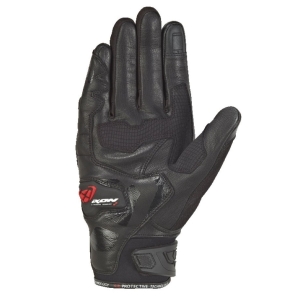 Manusi barbati Roadster vara piele/textil Ixon model RS Rise Air MS culoare: negru - degete tactile - Negru , 3XL (13/14)