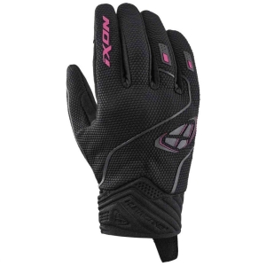 Manusi femei Roadster vara Ixon model Hurricane 2 LS culoare: negru/fuchsia (roz) - degete tactile - Negru/fuchsia (roz) , L (9/10)