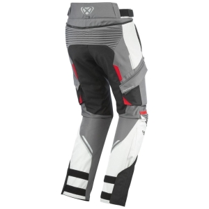 Pantaloni motociclete barbati Touring/Adventure Ixon All season model Midgard MS culoare: gri/negru/rosu - Gri/negru/rosu , M