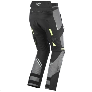 Pantaloni motociclete barbati Touring/Adventure Ixon All season model Midgard MS culoare: negru/gri/galben - Negru/gri/galben , XL