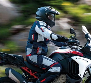 Geaca (jacheta) motociclete barbati Touring/Adventure Ixon All season model Midgard MS culoare: gri/navy/negru - Gri/navy/negru , XXXL