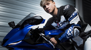 Costum (combinezon) motociclete barbati piele Ixon vara model Jackal MS culoare: negru - Negru , M