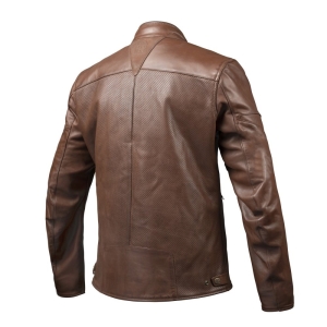 Geaca (jacheta) motociclete barbati piele Urban/Heritage Ixon vara model Cranky Air MS culoare: maro - Maro , L