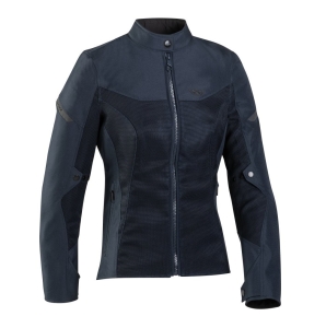 Geaca (jacheta) motociclete femei Racing/Roadster Ixon vara model Fresh LS culoare: navy (albastru) - Navy (albastru) , XS