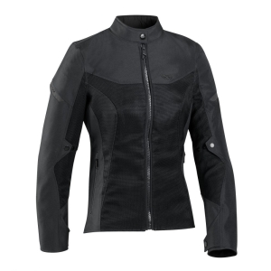 Geaca (jacheta) motociclete femei Racing/Roadster Ixon vara model Fresh LS culoare: negru - Negru , XL