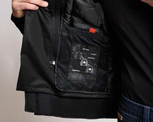 Geaca (jacheta) motociclete barbati Racing/Roadster Ixon All season model T-Rex MS culoare: negru/gri/albastru - Negru/gri/albastru , 5XL